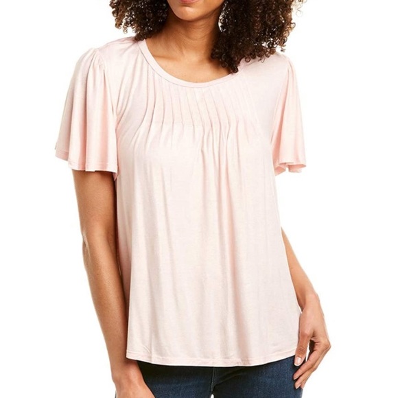 Nanette Lepore Tops - Pink blush top by Nanette Lenore is NWT. Xlarge